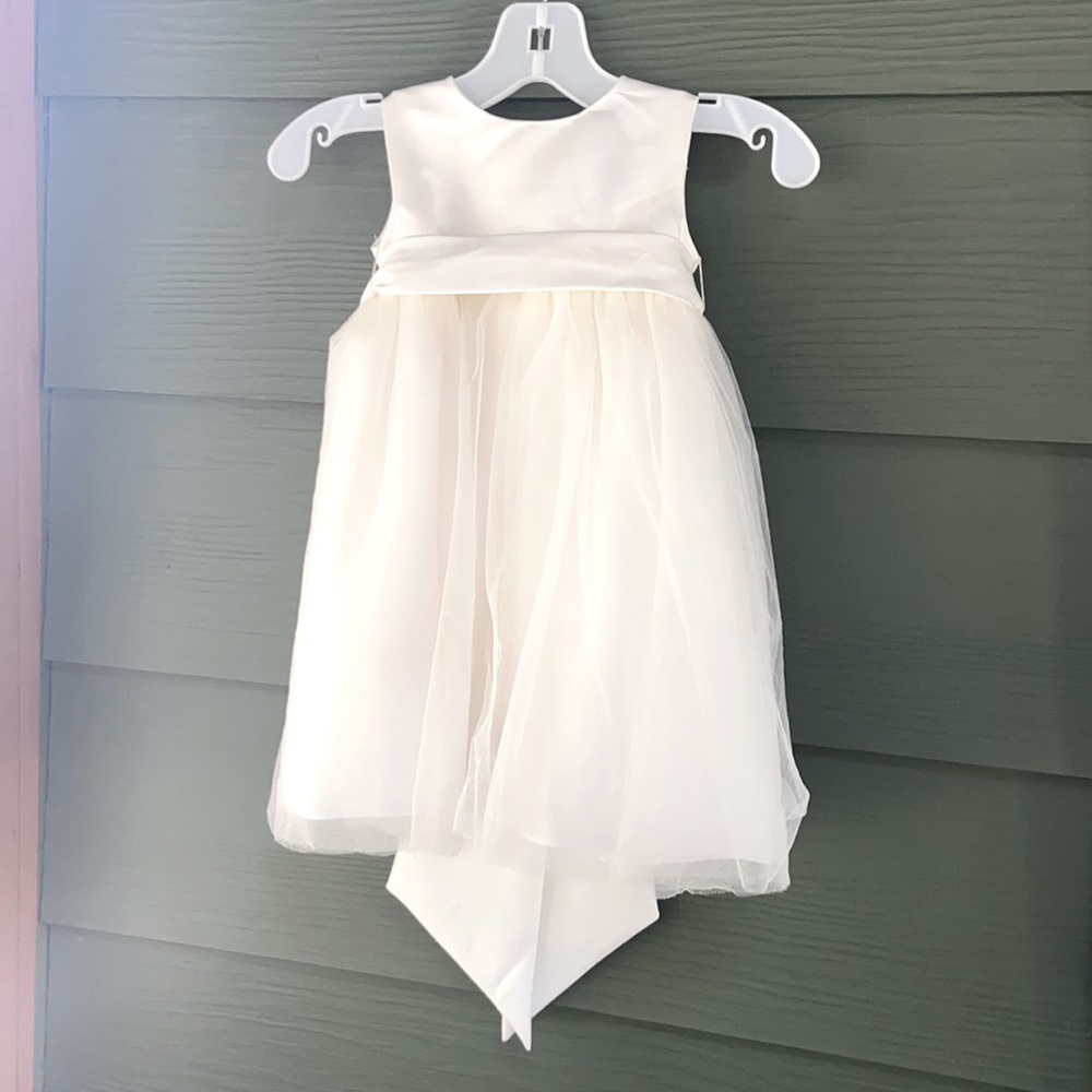 David’s Bridal 12m Flower Girl Dress